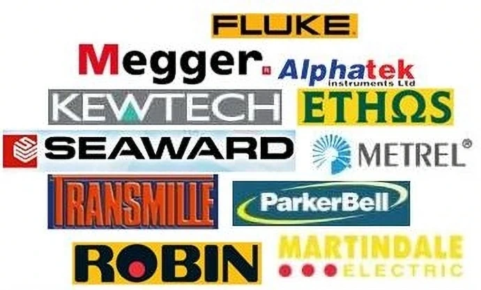 various PAT tester provider logos