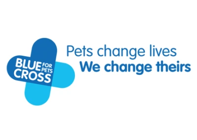 Blue Cross for pets charity logo