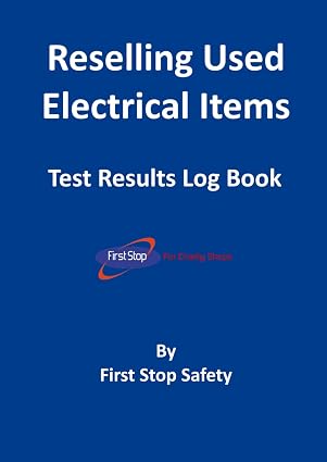 Test result book made by First Stop Safety cover thumbnail