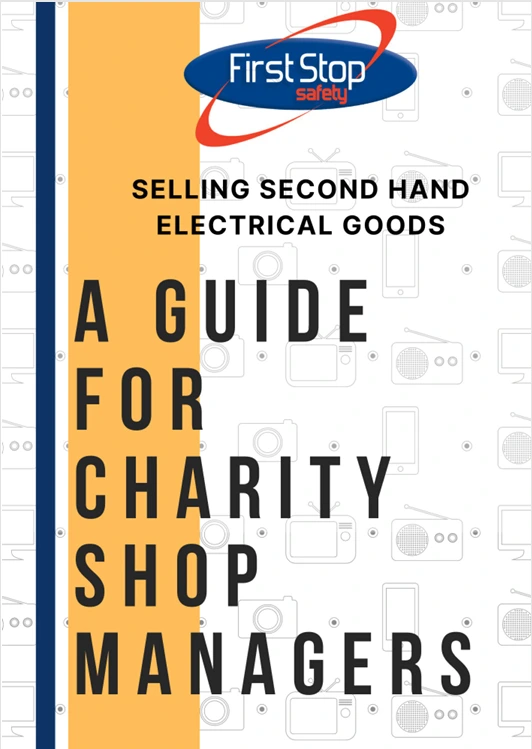 A cover thumbnail for Guide for charity shop PAT testing